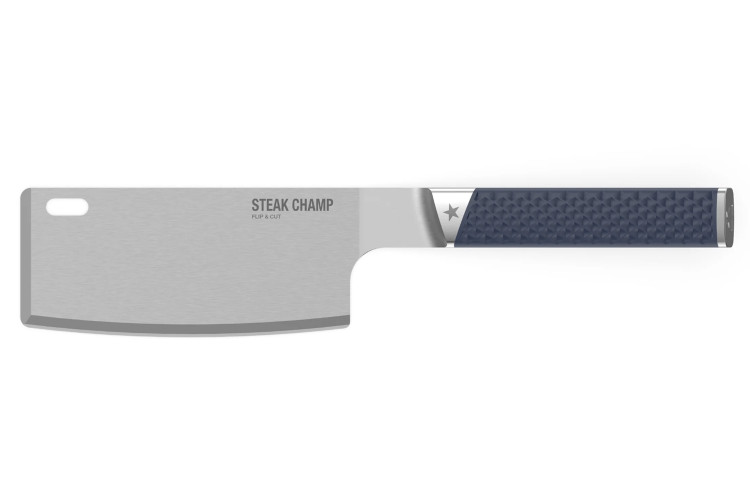 Spatule couteau Steak Champ 15cm manche en polym&egrave;re recycl&eacute;