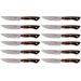 Set de 12 couteaux à steak Tramontina Jumbo lame semi-dentelée