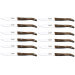 Set de 12 couteaux à steak Tramontina French lame lisse