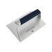 Presse pour barbecue et plancha Steak Champ en acier inoxydable 19 x 13 x 6,5cm
