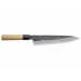 Couteau de chef 24cm japonais artisanal Sakai Kikumori Kikuzuki Kuro