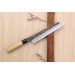 Couteau de chef kiritsuke 24cm japonais artisanal Sakai Kikumori Kikuzuki Kuro