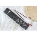 Couteau de chef japonais Shizu Hamono Bessaku Miyako martelé damas 33 couches 21cm