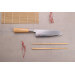 Couteau santoku japonais 16,7cm Suncraft Senzo Twisted Damas VG10