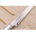 Couteau à pain japonais 23,3cm Suncraft Senzo double crantage manche en magnolia