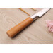 Couteau à pain japonais 23,3cm Suncraft Senzo double crantage manche en magnolia