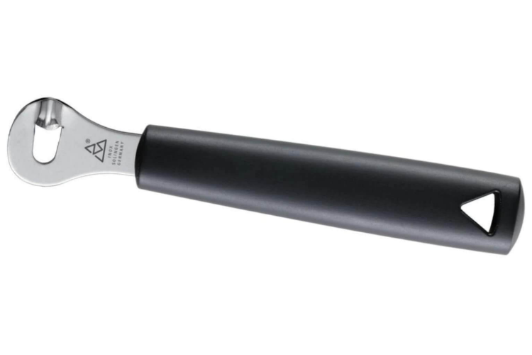 Canneleur Triangle pour droitier manche en green grip noir