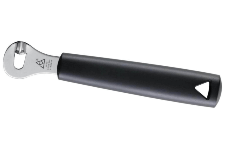 Canneleur Triangle pour droitier manche en green grip noir