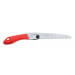 Scie pliante d'élagage Silky Pocketboy 34617 lame droite manche caoutchouc rouge 20cm