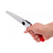 Scie pliante d'élagage Silky Pocketboy 34613 lame droite manche caoutchouc rouge 16cm