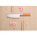 Couteau santoku japonais 16,7cm Suncraft Senzo manche en magnolia