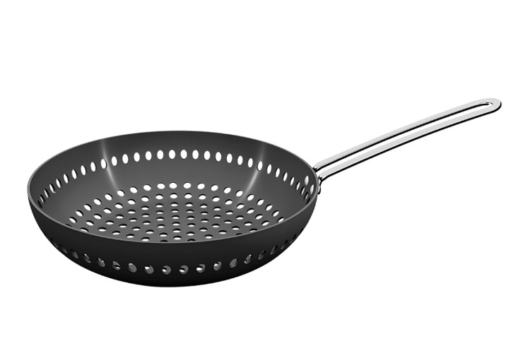 Wok pour barbecue Tramontina Churrasco en aluminium anodis&eacute; 26cm