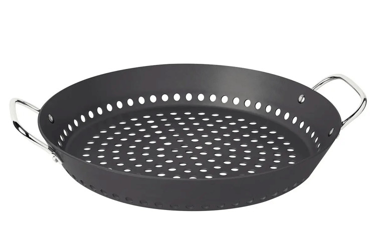 Wok pour barbecue Tramontina Churrasco en aluminium anodis&eacute; 30cm