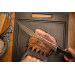 Couteau à viande Tramontina Churrasco lame noire alvéolée