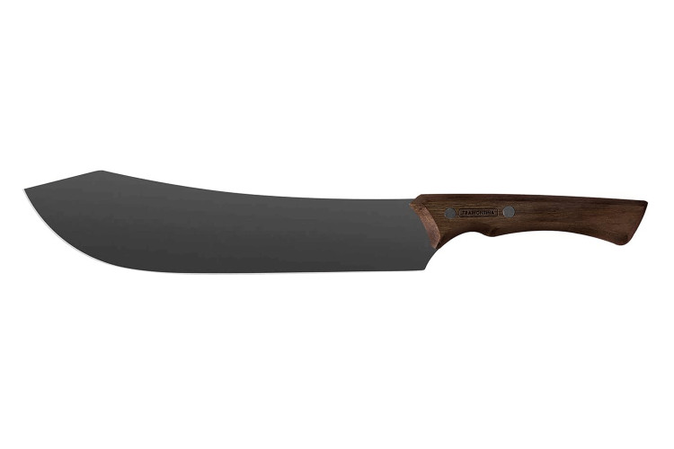 Couteau &agrave; viande Tramontina Churrasco lame noire style dao
