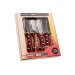 Coffret de 6 couteaux à steak Tramontina Jumbo coloris rouge