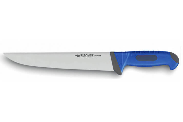 Couteau trancheur 20cm Fischer SANDVIK manche ultra confort