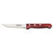 Set de 12 couteaux à steak Tramontina Gaucho lame 13cm manche rouge