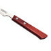 Set de 12 couteaux à steak Tramontina lame crantée 10cm manche rouge