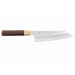 Couteau bunka japonais artisanal martelé Yu Kurosaki senko 16.5cm acier SG2