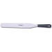 Spatule de pâtissier professionnelle Bargoin 248-35F inox manche en polypropylène 35cm 