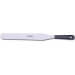 Spatule de pâtissier professionnelle Bargoin 248-40F inox manche en polypropylène 40cm