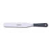 Spatule de pâtissier professionnelle Bargoin 248-26F inox manche en polypropylène 26cm 
