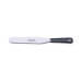 Spatule de pâtissier professionnelle Bargoin 248-23F inox 23cm manche en polypropylène