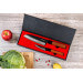 Coffret 2 couteaux Sayuto Séquoia San Mai Santoku + Office