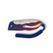 Couteau pliant Victorinox Evoke Alox 0.9415.D221 manche alox rouge/bleu 13,6cm