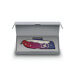 Couteau pliant Victorinox Evoke Alox 0.9415.D221 manche alox rouge/bleu 13,6cm