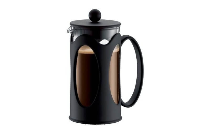 Cafetière Bodum Kenya à piston avec filtre inox - 0.35L 3 tasses