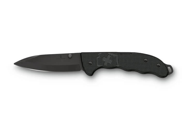 Couteau pliant Victorinox Evoke BS Alox 0.9415.DS23 manche alox noir 13,6cm