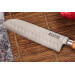 Couteau santoku 18cm Wusaki Fujiko 10CR damas