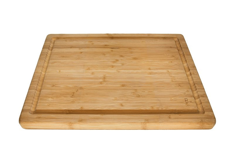 Planche &agrave; d&eacute;couper Point Virgule en bambou FSC avec rigole 40x30x3cm