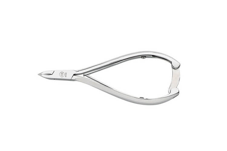 Pince à ongles HB INOX 4508 en acier inox12cm avec mors 3mm