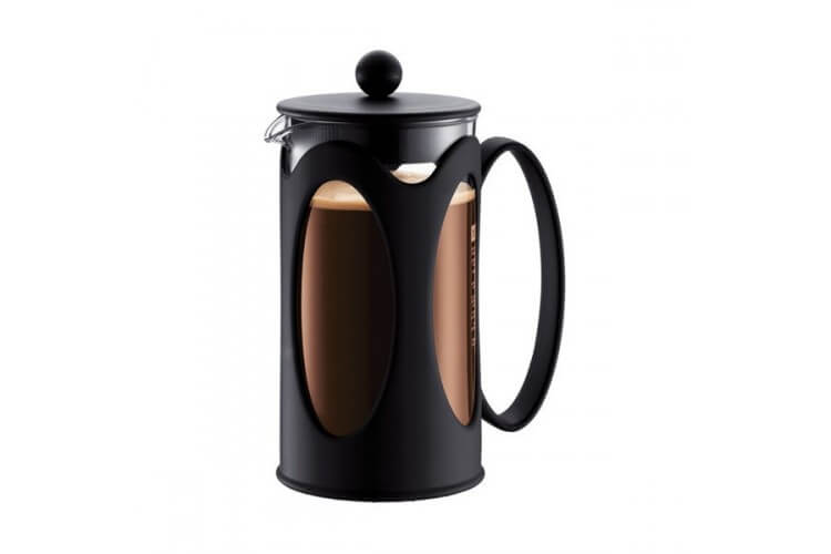 Cafetière Bodum Kenya à piston avec filtre inox - 1L 8 tasses