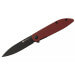 Couteau pliant Sencut Bocll II S220193 lame noire manche en G10 rouge 9,5cm