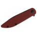 Couteau pliant Sencut Bocll II S220193 lame noire manche en G10 rouge 9,5cm