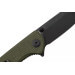 Couteau pliant Sencut Fritch S220141 manche en micarta vert 10,2cm