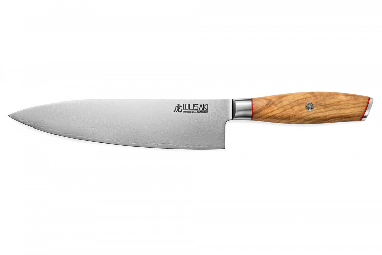 Couteau de chef 20cm Wusaki Fujiko 10CR damas