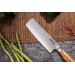 Couteau nakiri 17cm Wusaki Fujiko 10CR damas