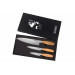 Coffret 3 couteaux Wusaki 10CR damas Chef + Office + Universel