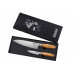 Coffret 2 couteaux Wusaki Fujiko 10CR damas Chef + Office