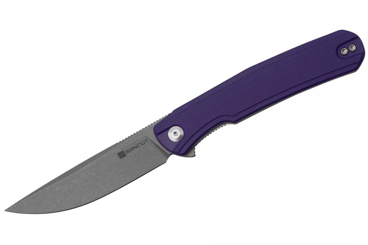 Couteau pliant Sencut Scitus S210422 manche en G10 violet 11,5cm