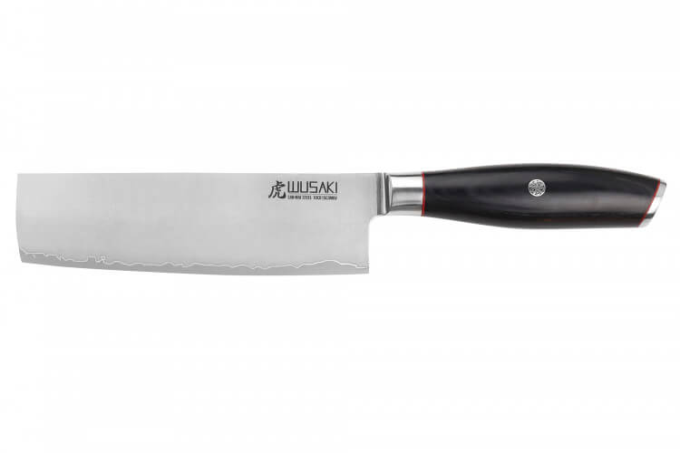 Couteau nakiri 17cm Wusaki Fujiko Black 10CR