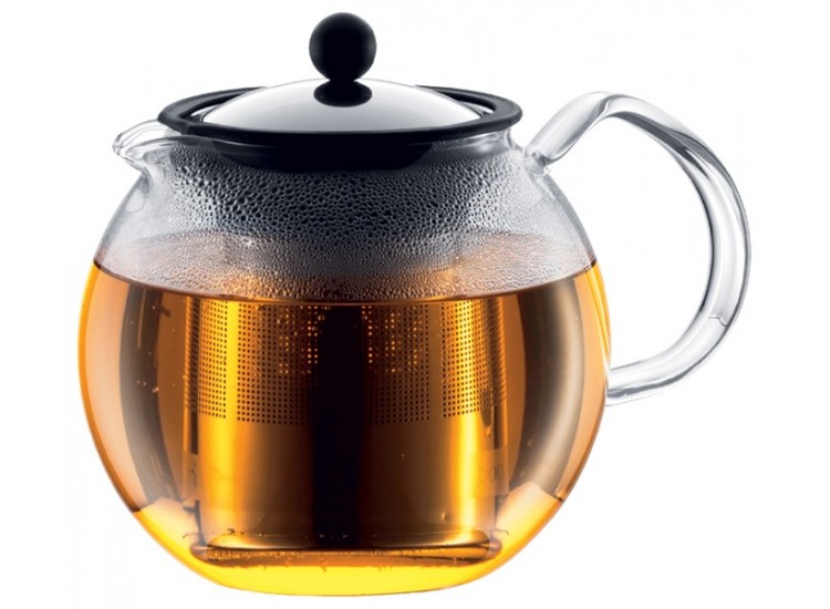 Th&eacute;i&egrave;re Bodum Assam &agrave; piston avec filtre inox - 1 L 8 tasses