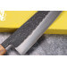 Couteau de chef 21cm japonais artisanal Yuzo Black SLD ébène et olivier