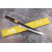 Couteau sujihiki 24cm japonais artisanal Yuzo Black SLD ébène et olivier