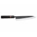 Couteau de chef 21cm japonais artisanal Yuzo Black SLD ébène et cognassier